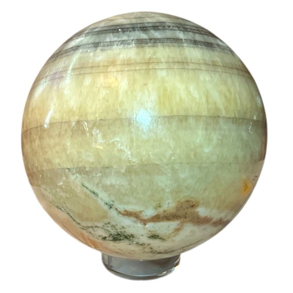 Large Chocolate Calcite Sphere - Picture 1 of 1